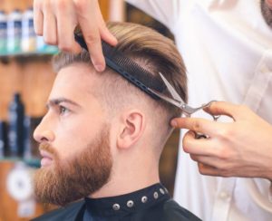 Spiky fade haircuts for men