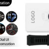 S2 Sports Round Fashion Fitness Touch Screen Smart Watches for Men - Image 3